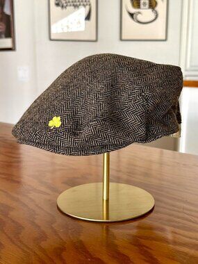 Man of Aran Herringbone Irish Flat Cap